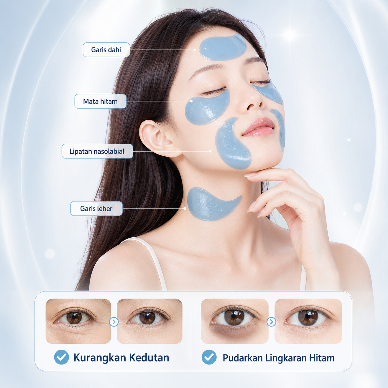 Cara guna CHARMIX Eye Mask